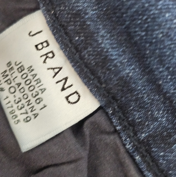 J Brand Maria High Rise Skinny Dark Blue Jeans 27 Preowned - Picture 9 of 10